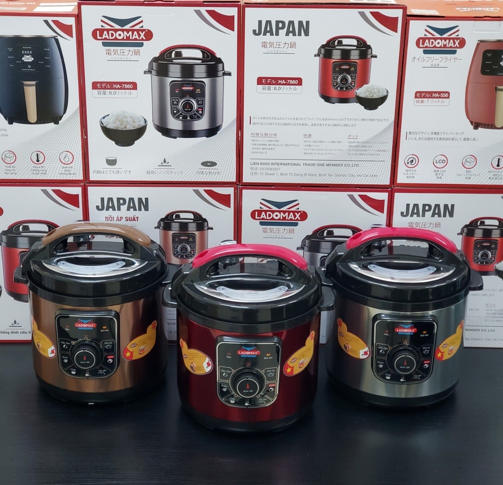 Nồi áp suất 6L Ladomax Ha-7860