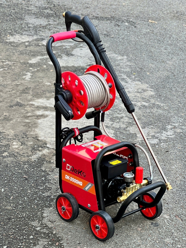 Máy rửa xe rulo Deko DK-3500HQ, 4 béc phun (1tx1)
