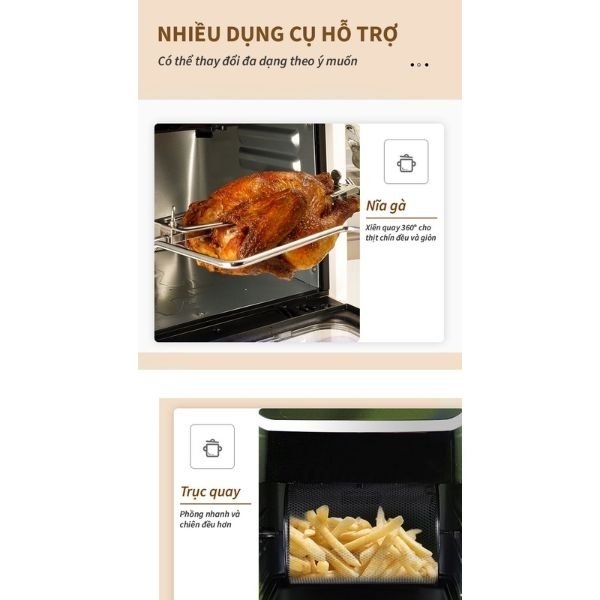 Nồi chiên không dầu 12L Tsuki TS-AF1201