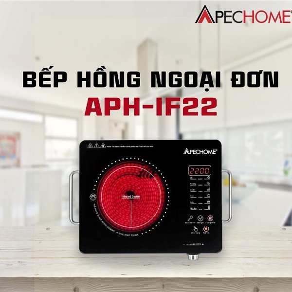 Bếp hồng ngoại Apechome APH-IF22 (1tx6)