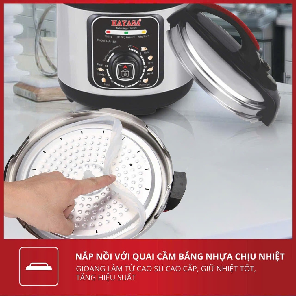 Nồi áp suất Hayasa Ha-168i