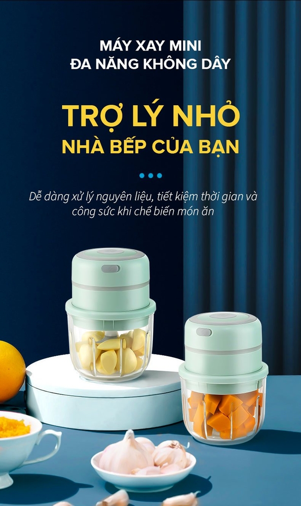 Máy xay đa năng mini Tsuki TS-SR01-B2 (1tx30)