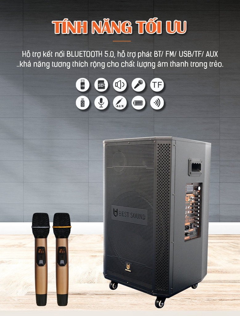 Loa 5 tấc đơn Bestsound BD-560