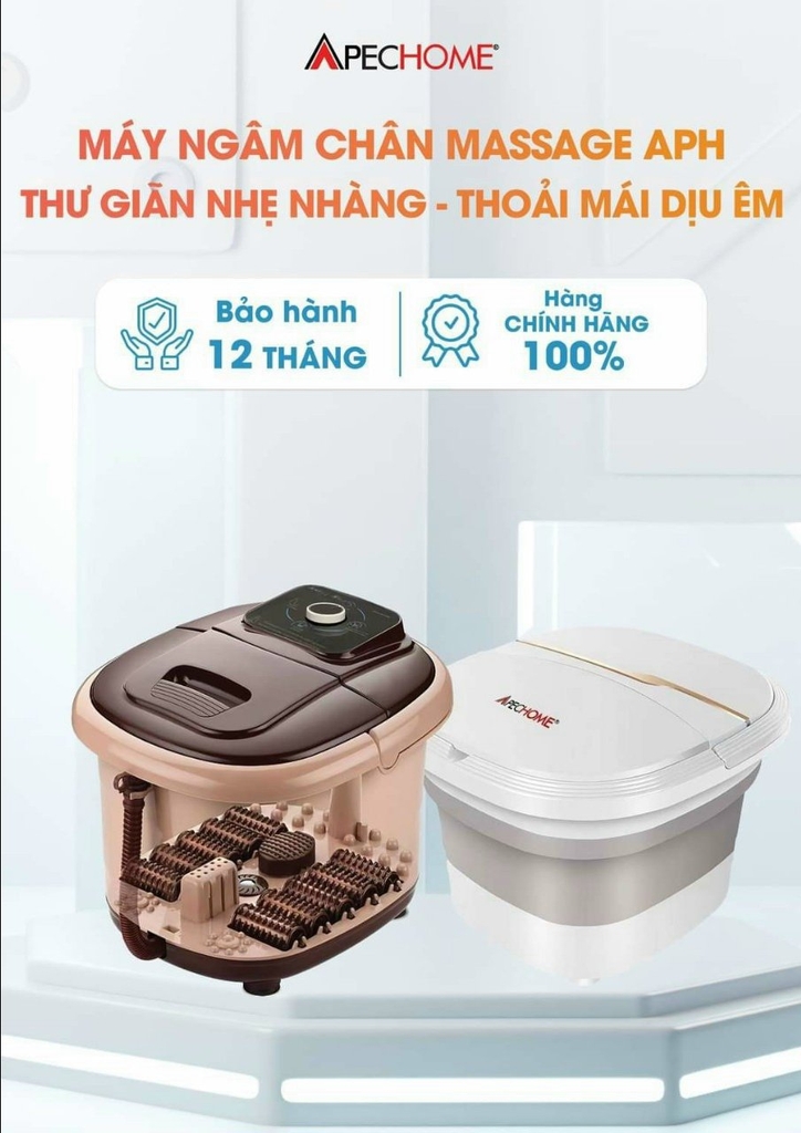 Máy ngâm chân mát xa Apechome APH-8815 (1tx1)