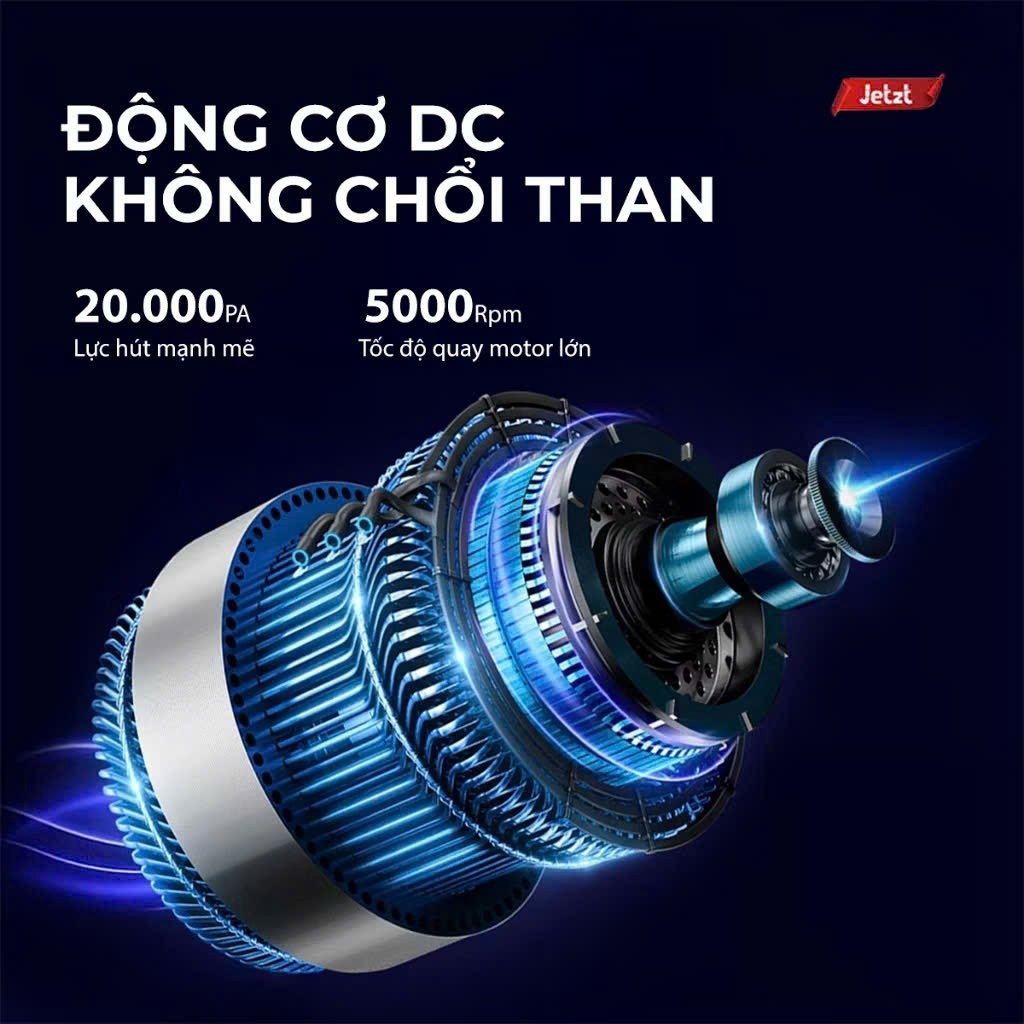 Máy hút bụi cầm tay không dây Jetzt  SX25