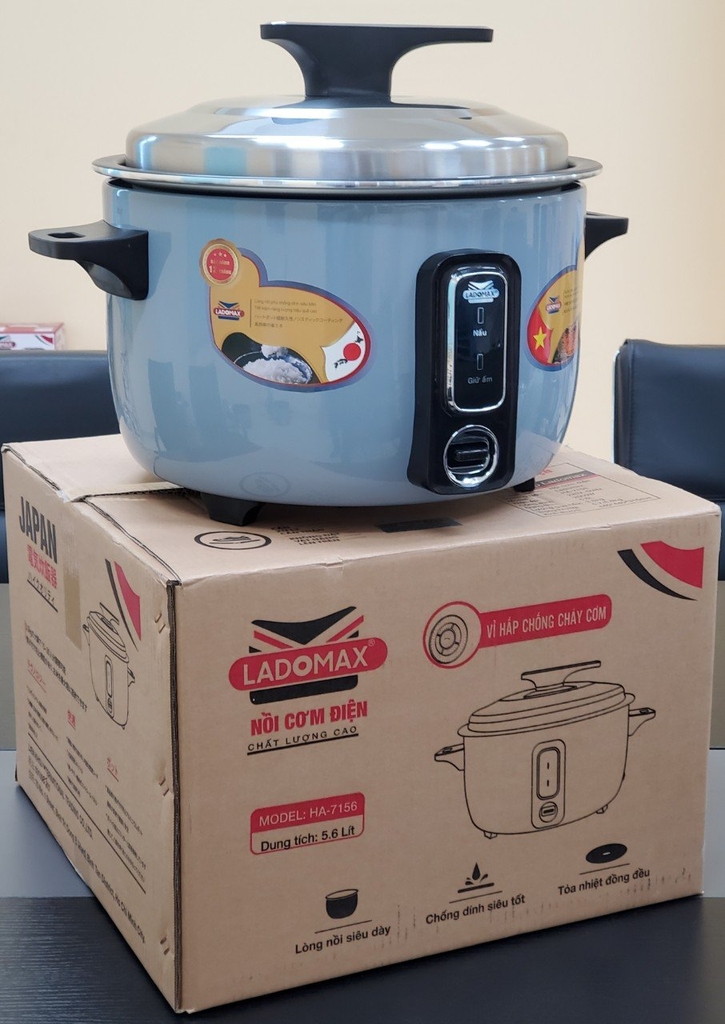 Nồi cơm điện nắp rời 5.6L Ladomax Ha-7156
