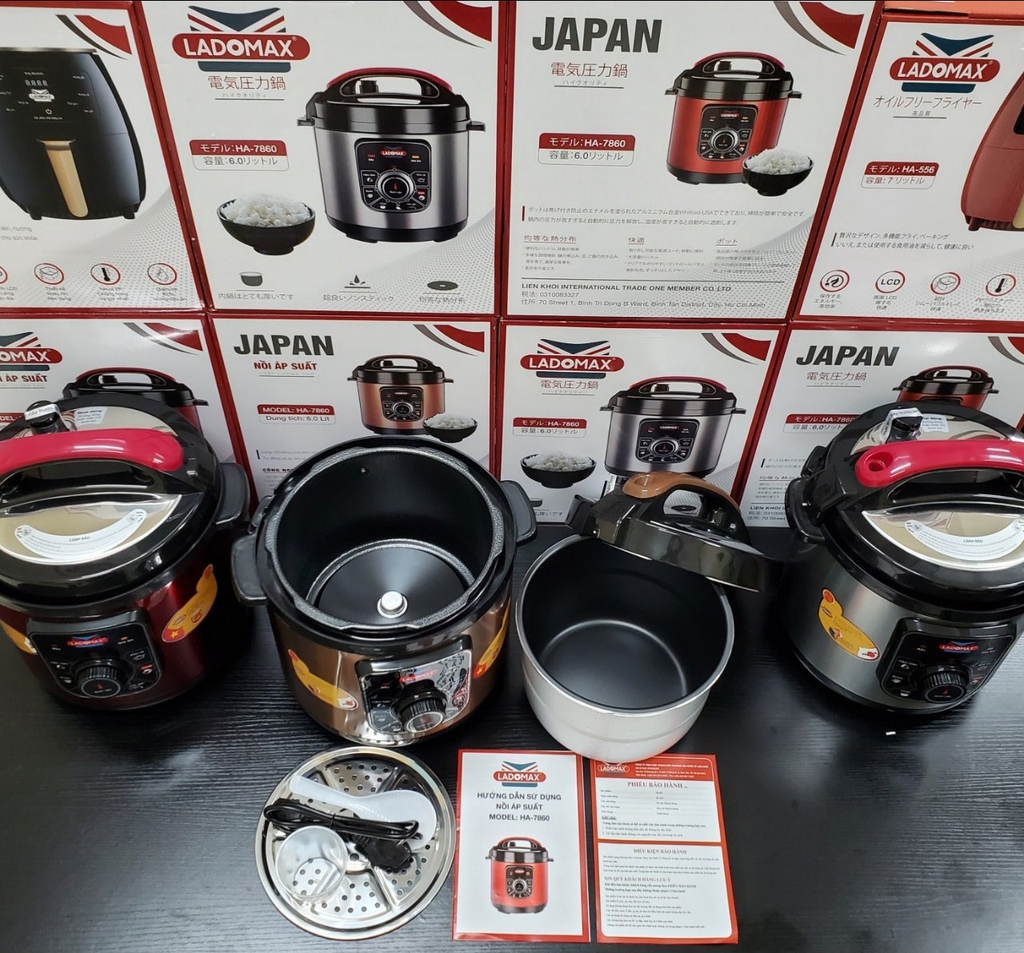 Nồi áp suất 6L Ladomax Ha-7860