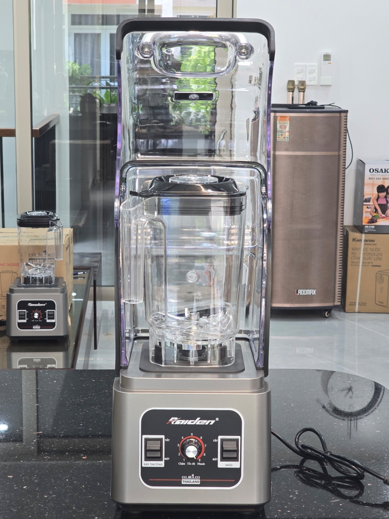 Máy xay sinh tố công nghiệp Raiden RD-630, cối 3 lít, 2680W (1tx2)