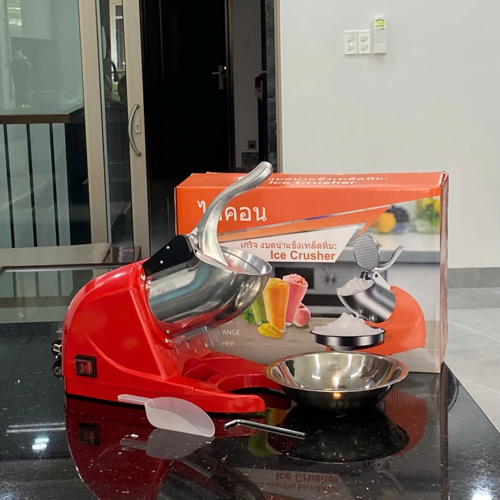 Máy bào đá tuyết 500W, 3 lưỡi Ririhong RRH500-3