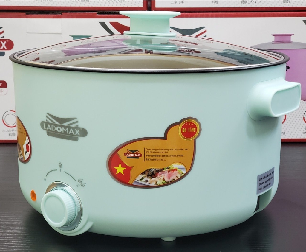 Lẩu điện lòng liền 4L Ladomax Ha-237 (1tx8)