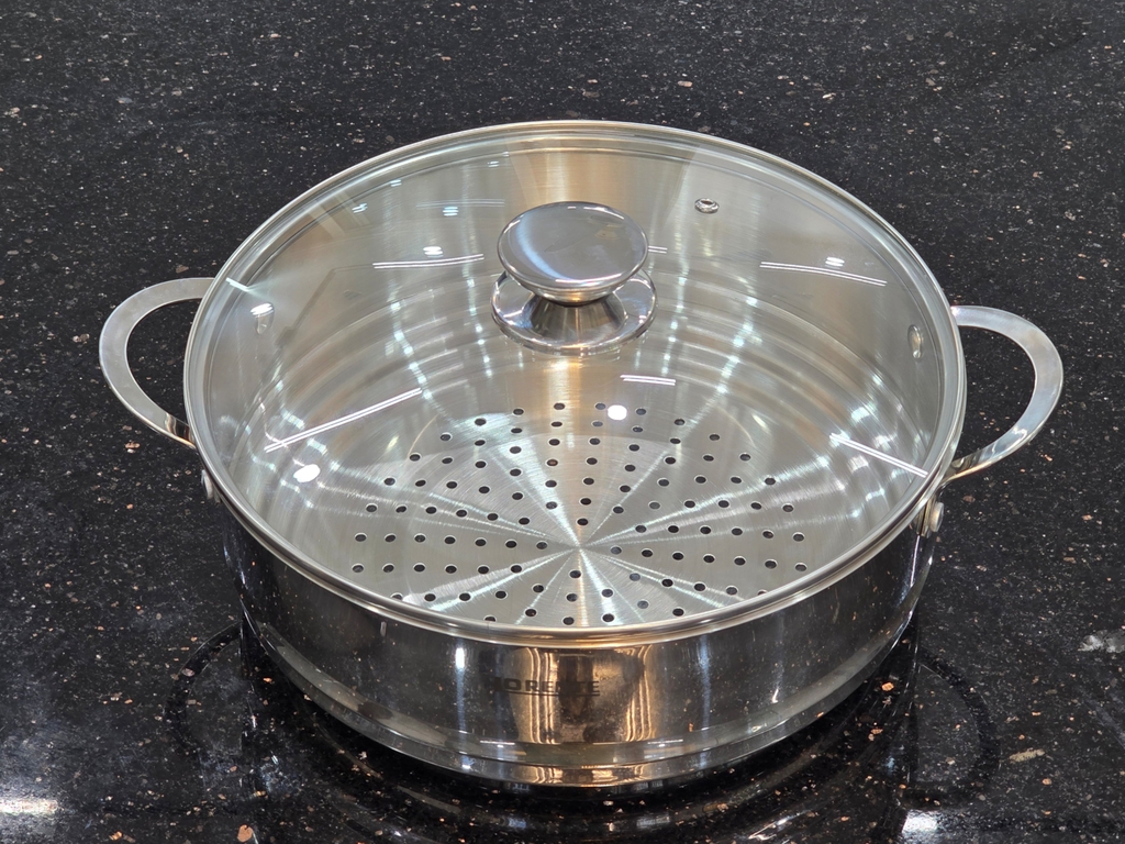 Xững hấp đa dụng 28cm inox 304 Lorente X-28 (1tx4)