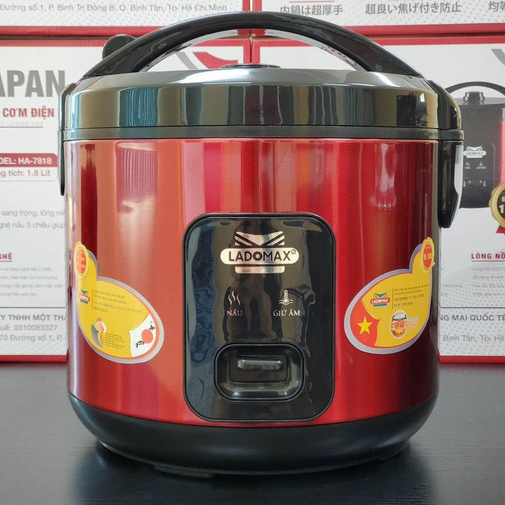 Nồi cơm điện 1.8L Ladomax HA-7818