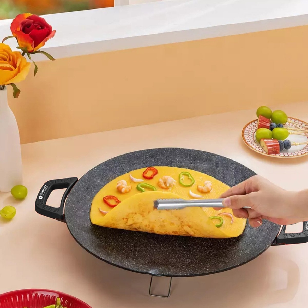 Bàn nướng đá tròn 36cm Mishio MK347 (1tx10)