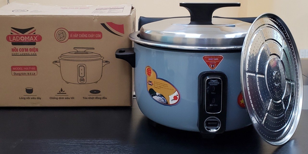 Nồi cơm điện nắp rời 8.5L Ladomax Ha-7185