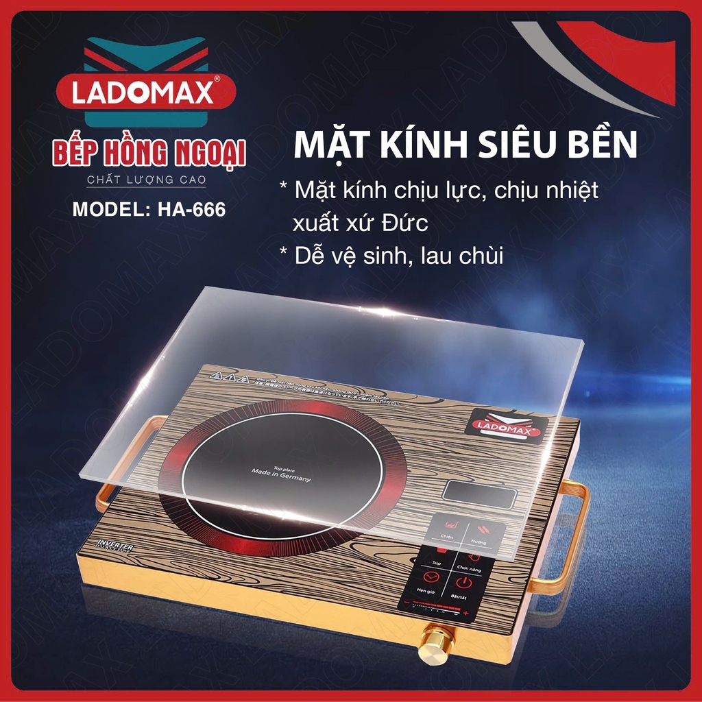 Bếp điện Hồng Ngoại Ladomax Ha-666