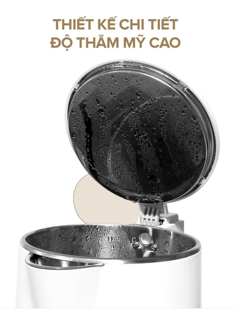 Ấm đun siêu tốc 1.5L Tsuki TS-DS01-W (1tx12)