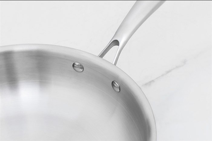 Chảo inox 3 lớp inox 304 liền đáy 26cm Greencook GCP245-26IH (1tx6)