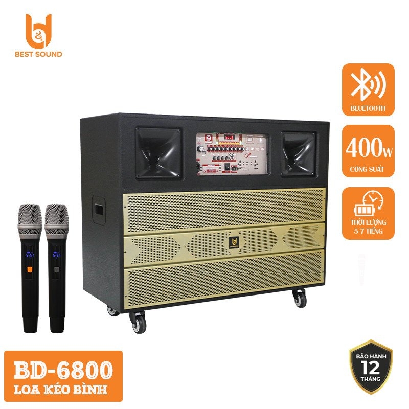 Loa bass đôi 4 tấc Bestsound BD-6800