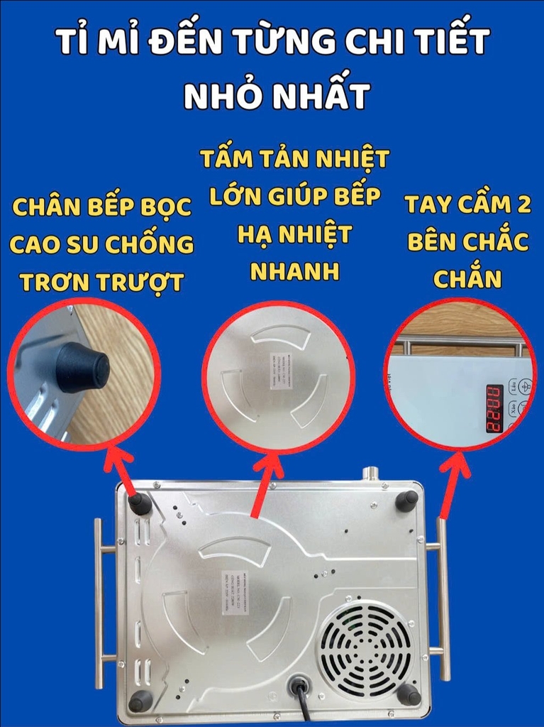 Bếp điện hồng ngoại Chefman CM-223