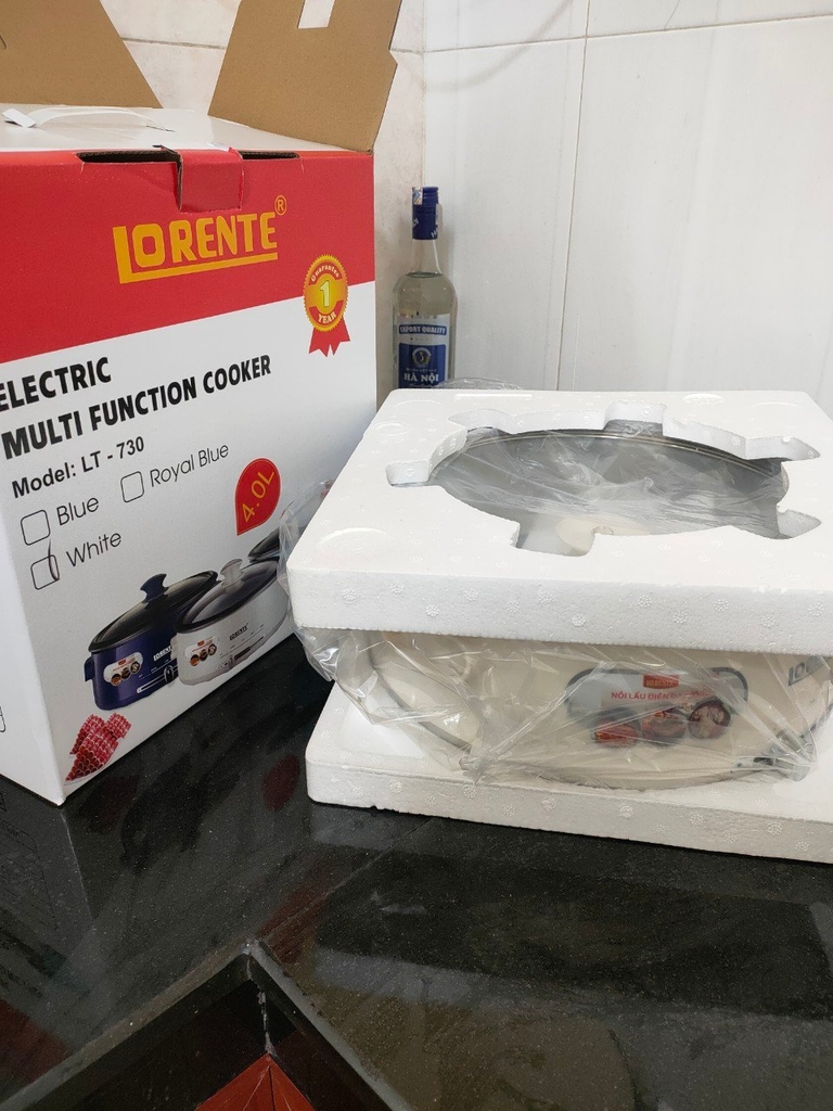Nồi lẩu điện 4.0L Lorente LT-730 (1tx6)