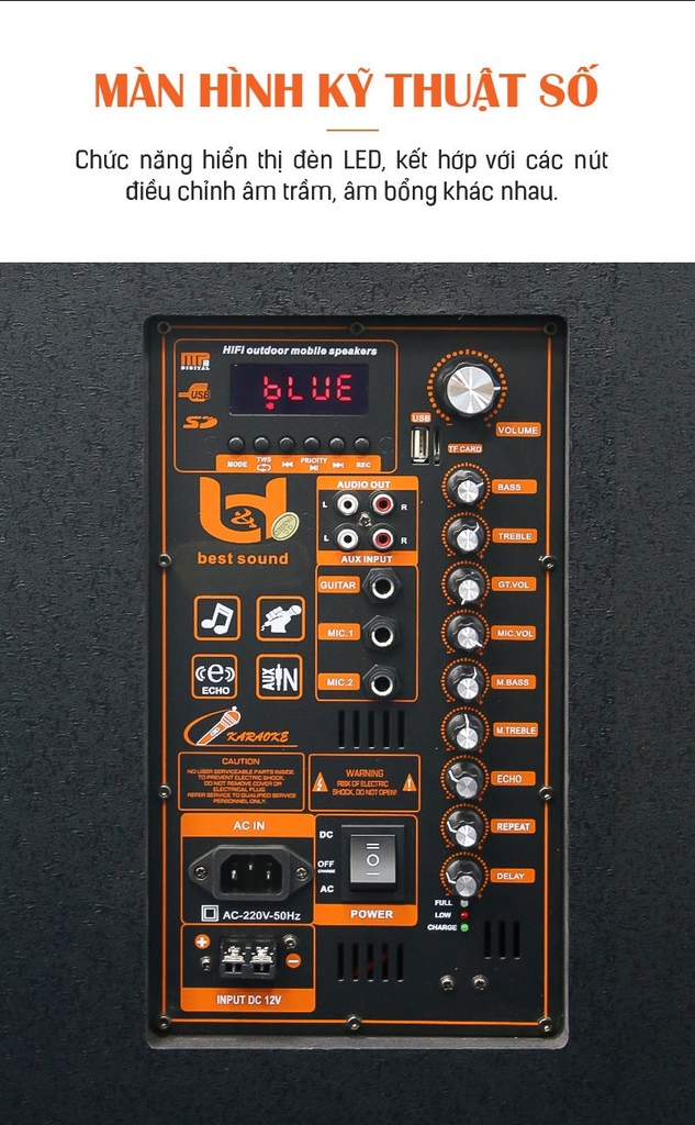 Loa 5 tấc đơn Bestsound BD-560