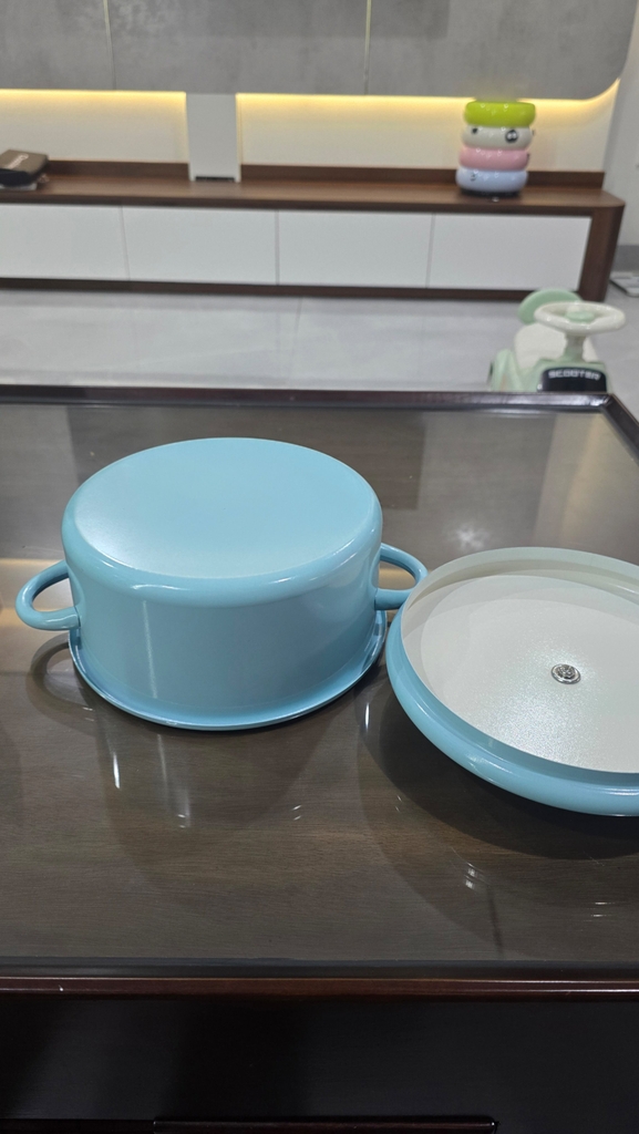 Nồi canh thép tráng men Greencook GCS2517-20 (1tx8)