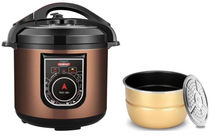 Nồi áp suất 6L nắp liền Ladomax Ha-7866 (1tx4)
