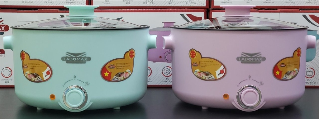 Lẩu điện lòng liền 4L Ladomax Ha-237 (1tx8)