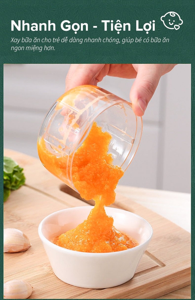 Máy xay đa năng mini Tsuki TS-SR01-B2 (1tx30)