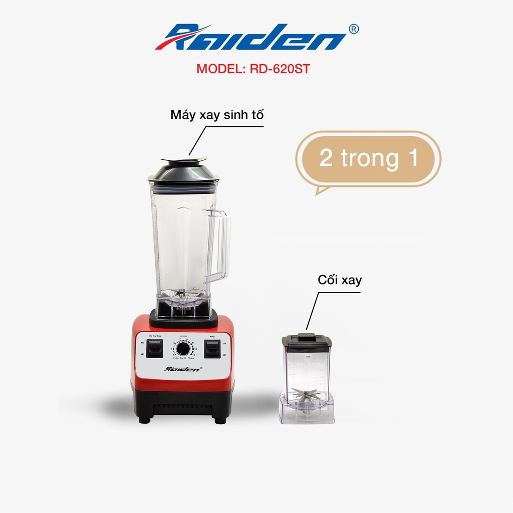 Máy xay sinh tố Raiden RD-620ST (1tx6)