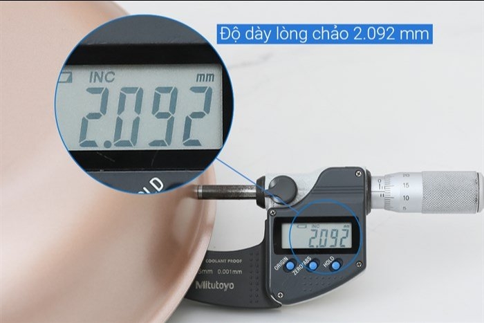 Chảo inox 3 lớp inox 304 liền đáy 26cm Greencook GCP245-26IH (1tx6)