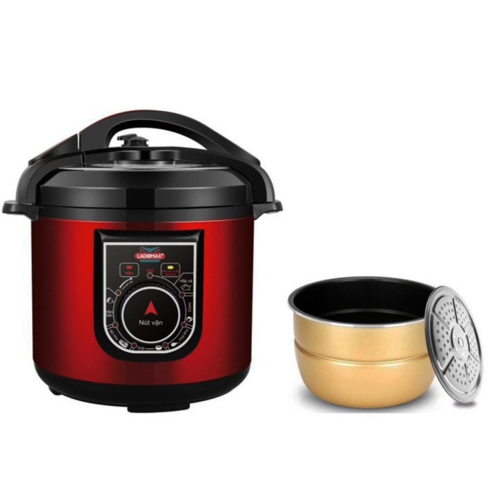 Nồi áp suất 6L nắp liền Ladomax Ha-7866 (1tx4)