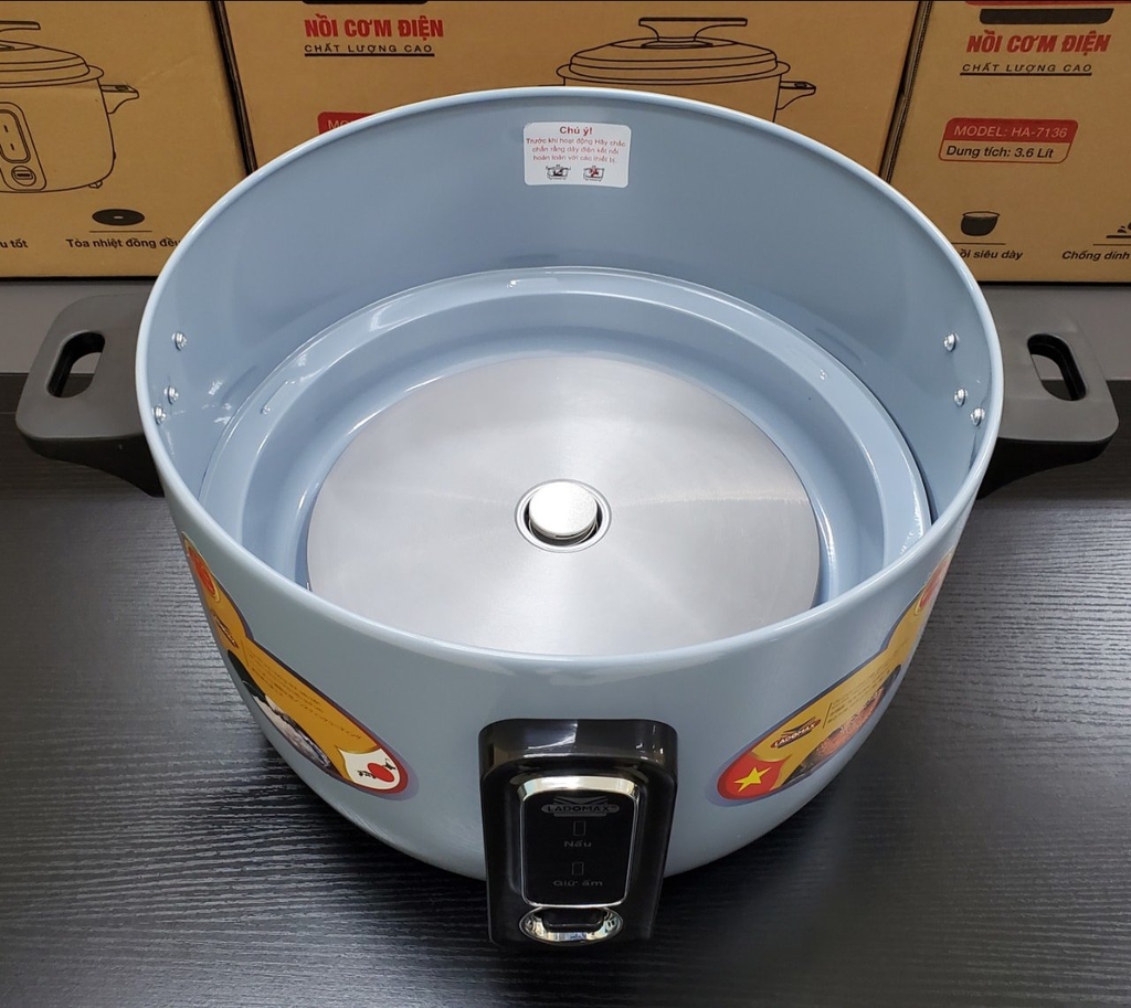Nồi cơm điện nắp rời 5.6L Ladomax Ha-7156