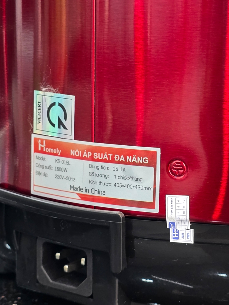Nồi áp suất 15L Homely KS015