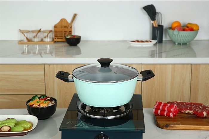 Bộ 3 nồi nhôm chống dính Greencook GCS229-T1 (1tx4)