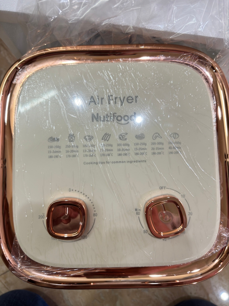 Nồi chiên không dầu lòng thủy tinh Nutifood (1tx4)