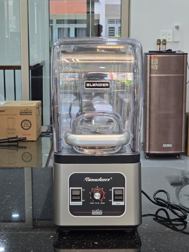 Máy xay sinh tố công nghiệp Raiden RD-630, cối 3 lít, 2680W (1tx2)