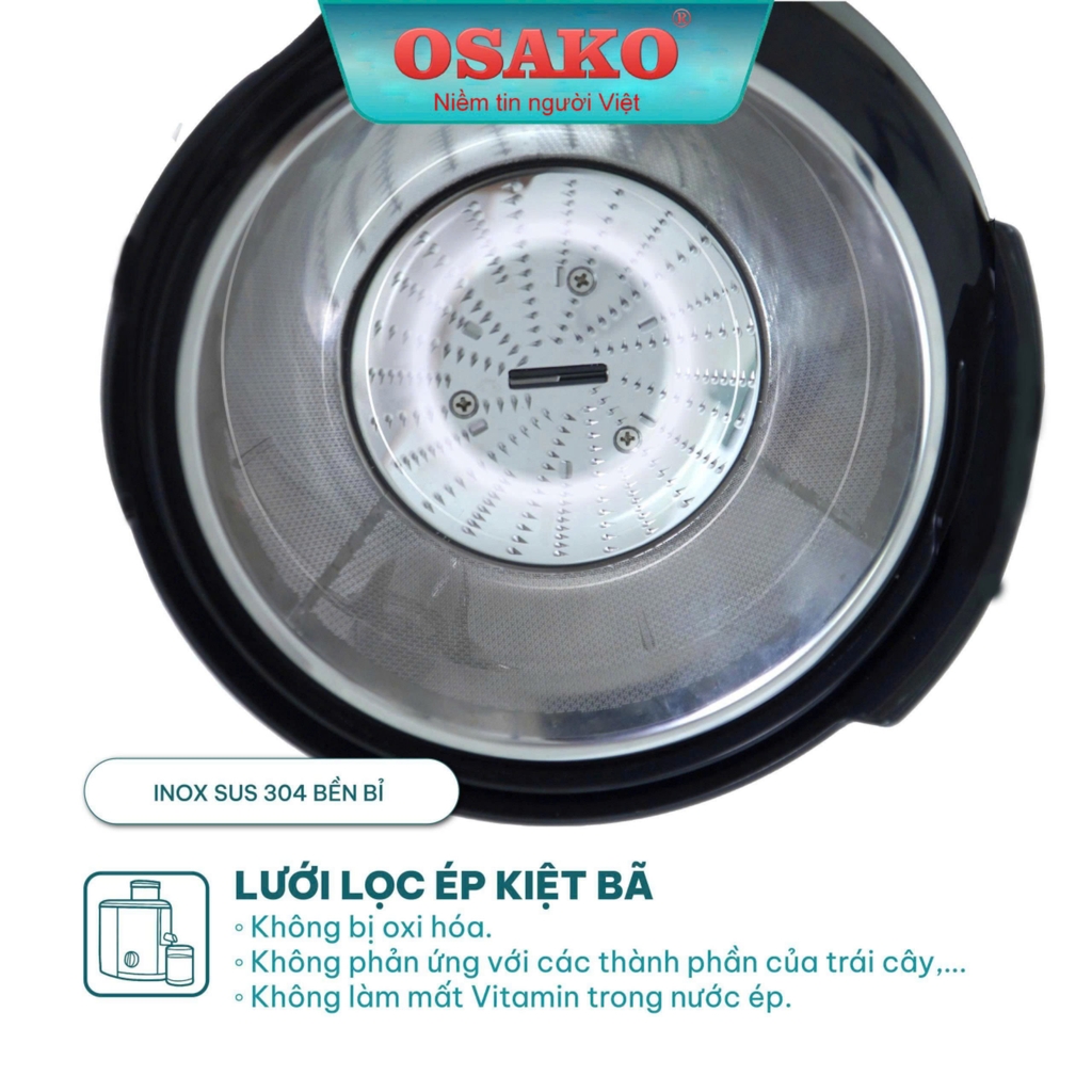 Máy ép nhanh chuyên nghiệp Osako EP612 (1tx3)