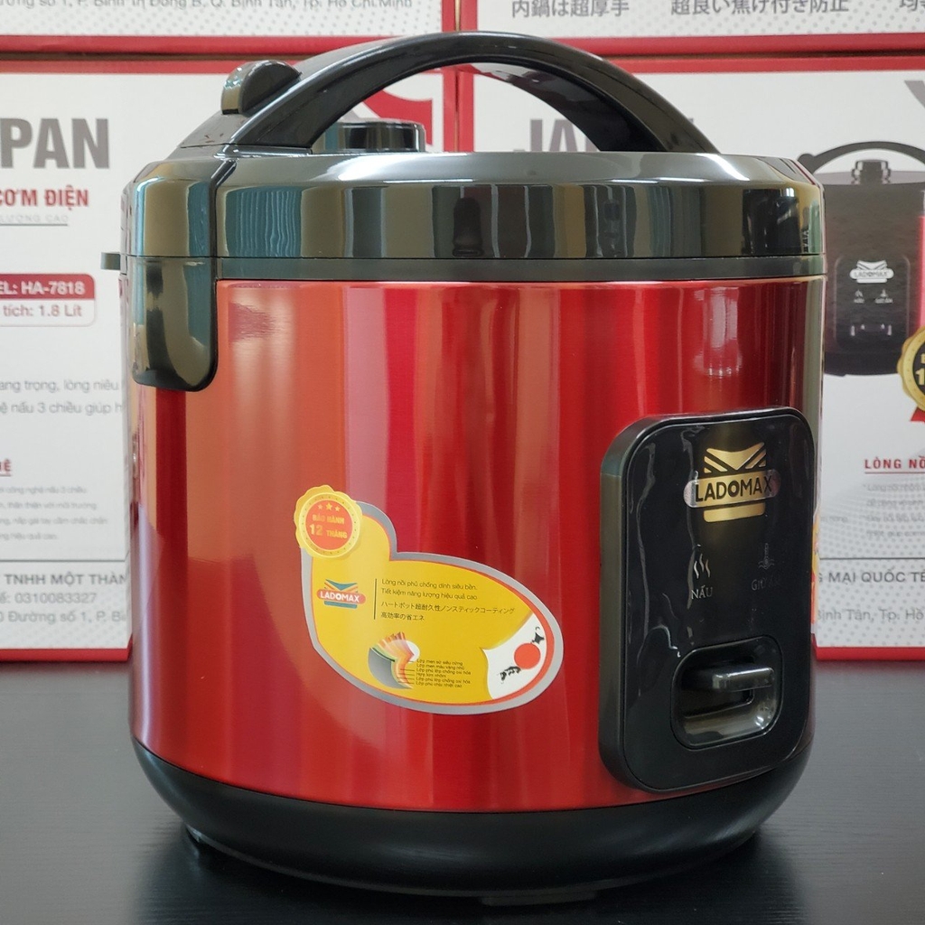 Nồi cơm điện 1.8L Ladomax HA-7818