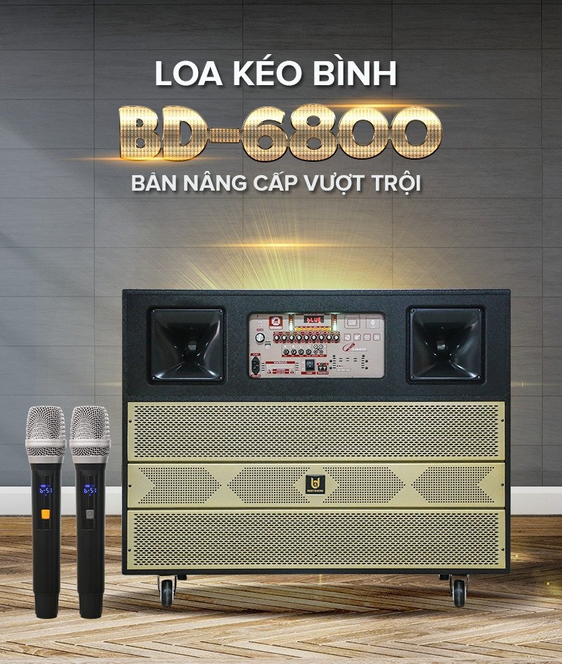 Loa bass đôi 4 tấc Bestsound BD-6800
