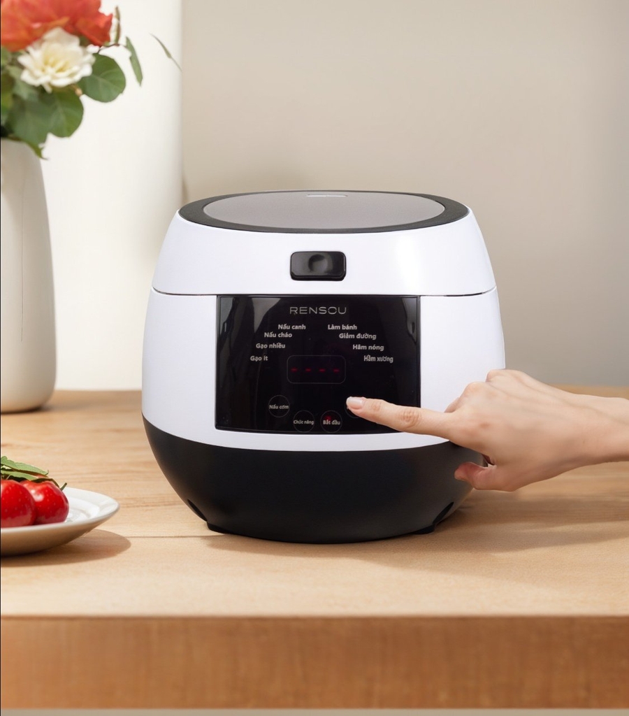 Nồi cơm điện tử 2.2L Rensou C17 (1tx4)