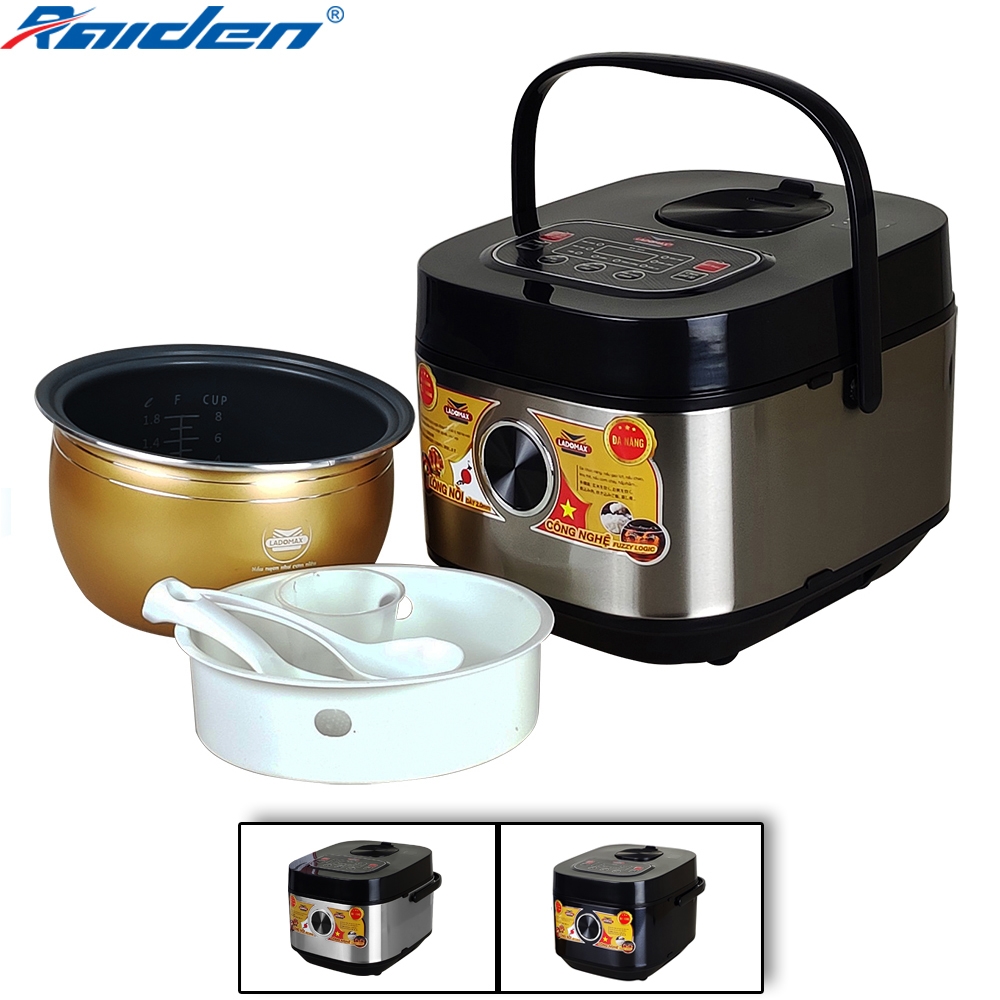 Nồi cơm điện tử 1.2L Ladomax Ha-7212 (1tx6)