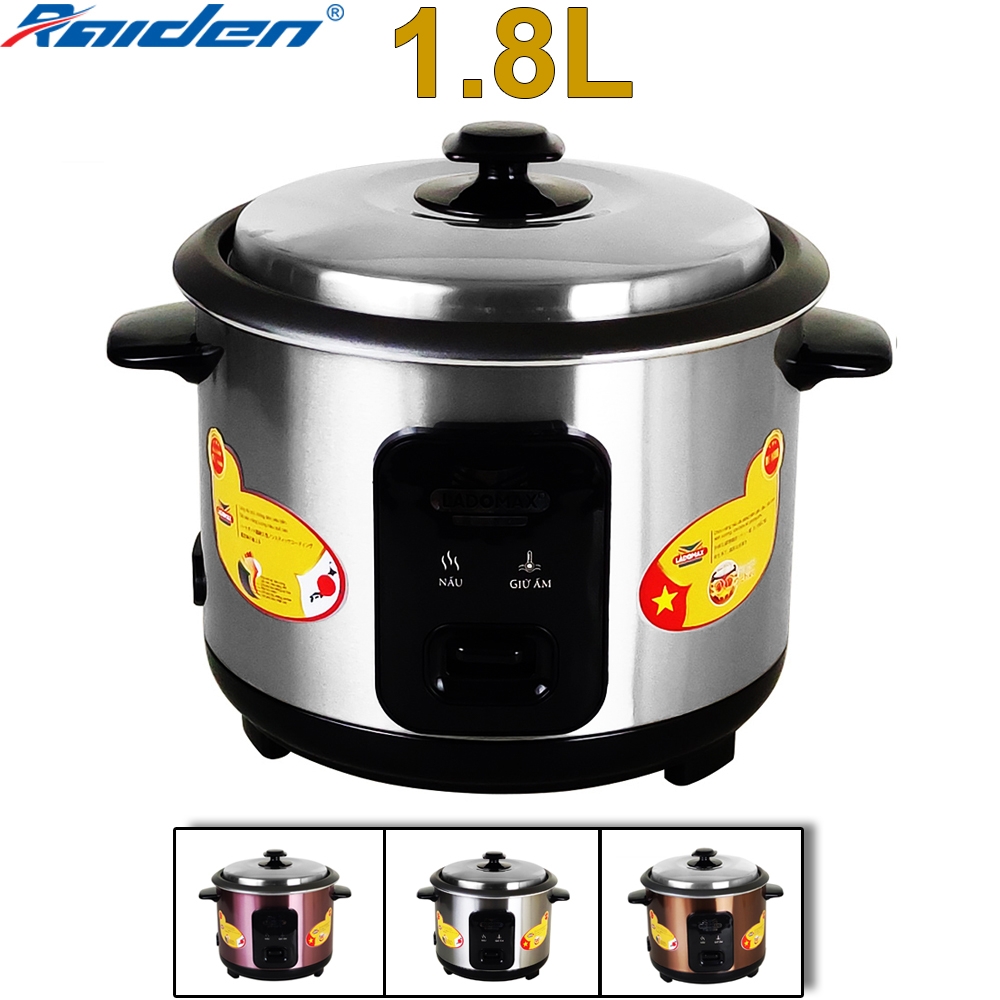 Nồi cơm 1.8L nắp rời Ladomax Ha-7118 (1tx6)