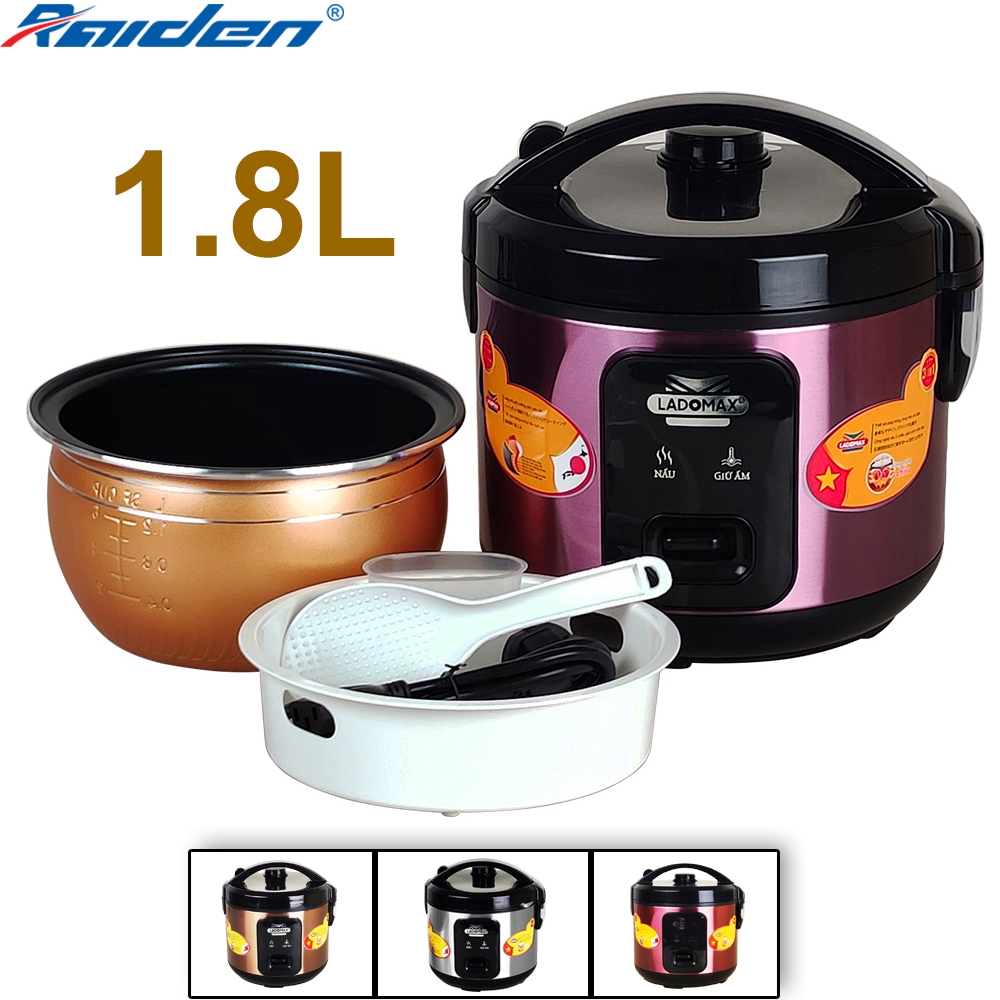 Nồi cơm điện 1.8L Ladomax HA-7818