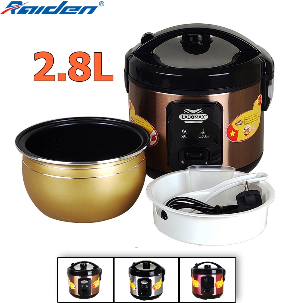Nồi cơm điện 2.8L Ladomax Ha-7828 (1tx4)