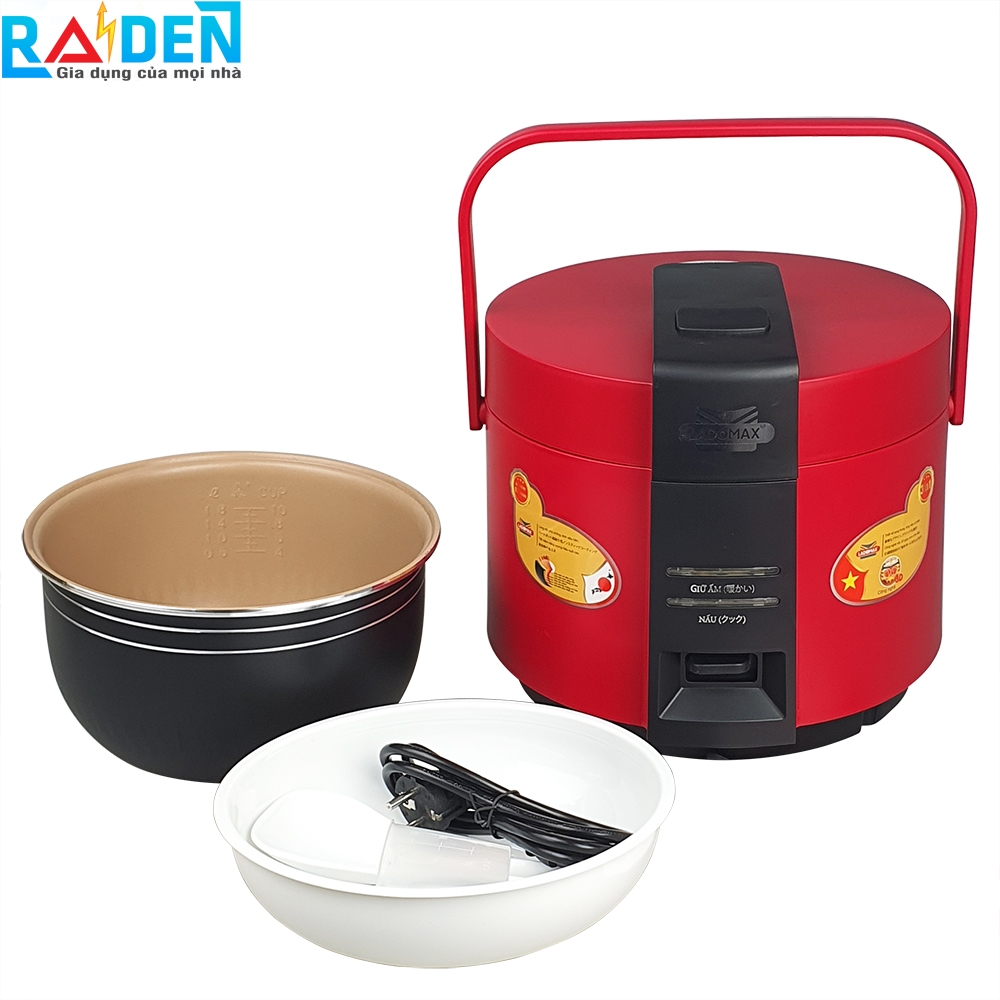 Nồi cơm điện 1.8L Ladomax Ha-718 (1tx4)