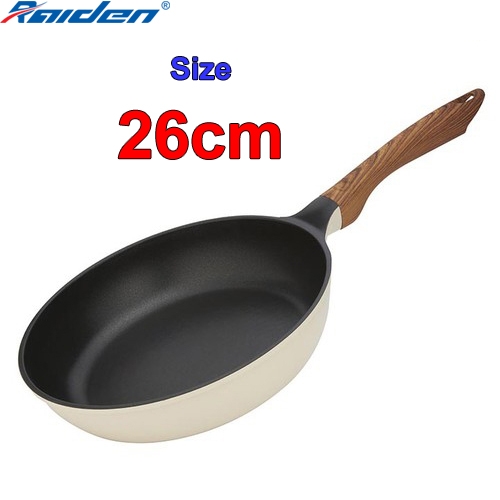 Chảo Đúc Ceramic Greencook GCP03 Màu Trắng