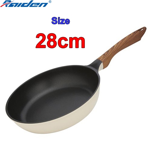 Chảo Đúc Ceramic Greencook GCP03 Màu Trắng