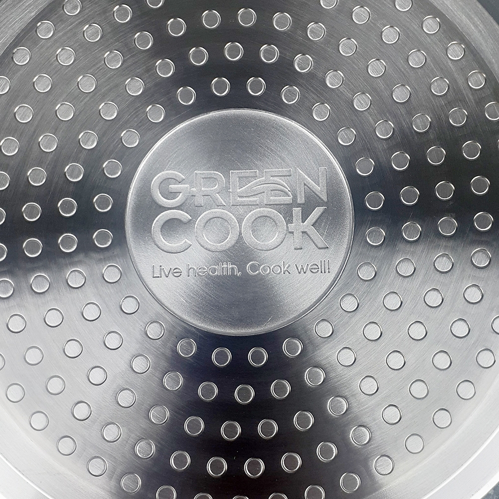 Chảo Cạn đáy Từ Greencook GCP01-22