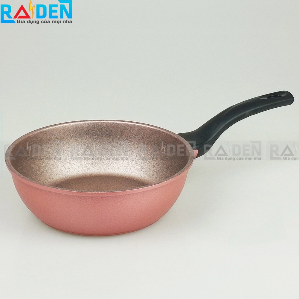 Chảo đúc vân đá Greencook GCP05-24IH 24cm